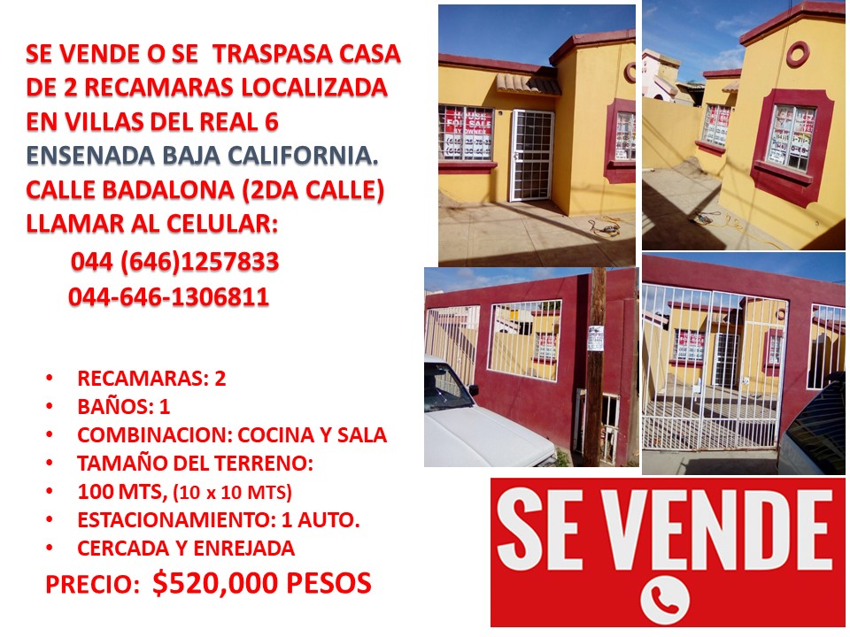 Casa en Venta en VILLAS DEL REAL ll