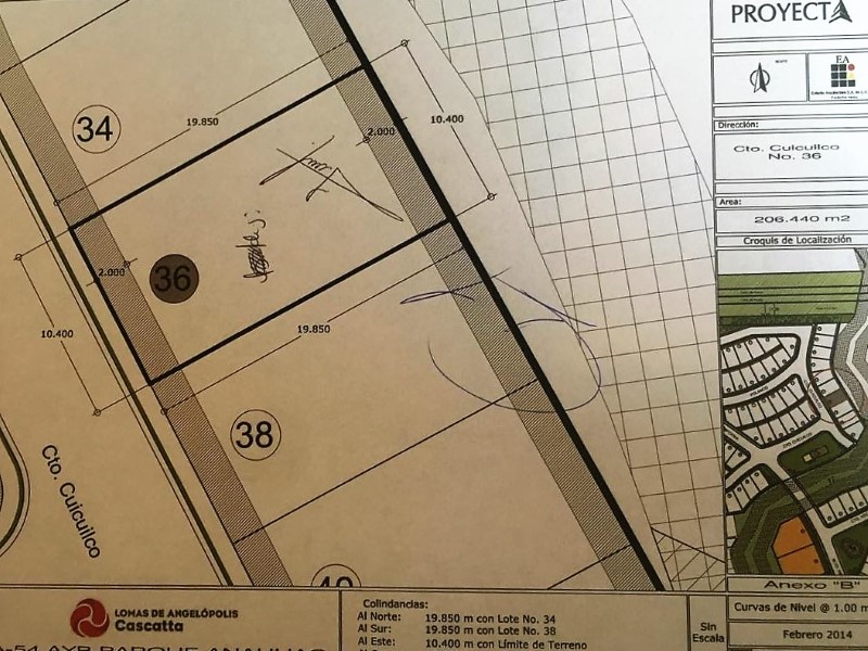 Terreno en Venta en Lomas de Angelopolis