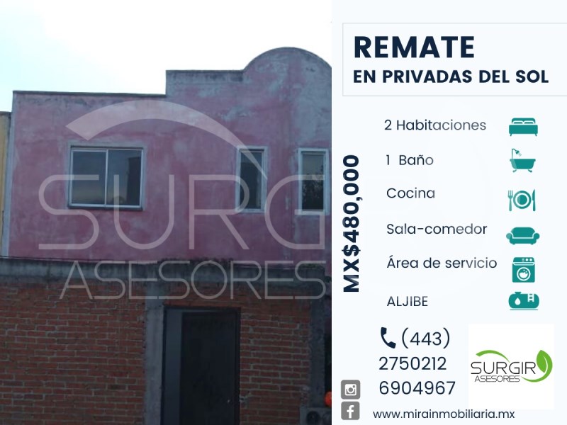 Casa en Venta en Privadas Del Sol