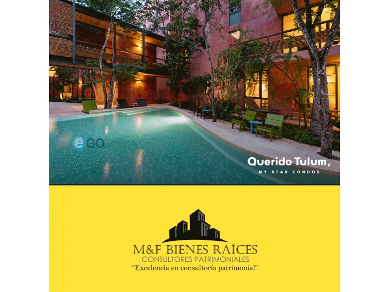 Departamento en Venta en Tulum Centro