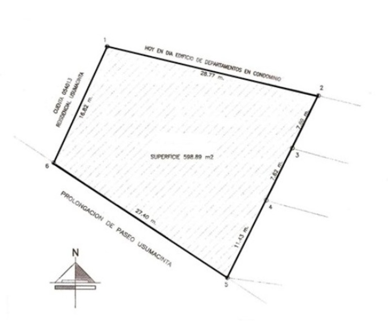Terreno en Venta en Galaxia/tabasco 2000
