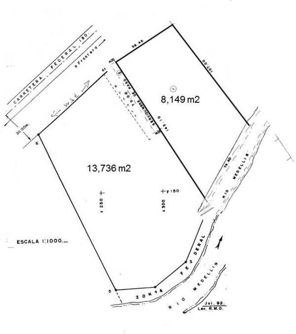 Terreno en Venta en Ria. Medellin y Pigua