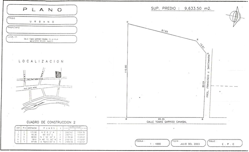 Terreno en Venta en Villa Macultepec