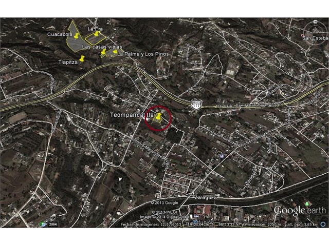 Terreno en Venta en Santiago Tepeticpac