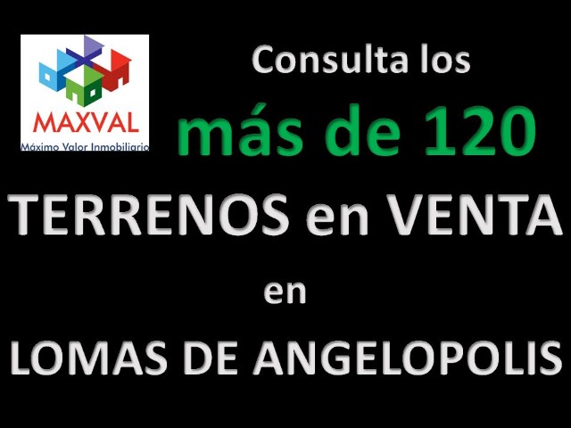 Terreno en Venta en Lomas de Angelopolis